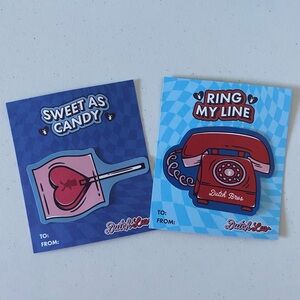 Dutch Bros Valentines Stickers